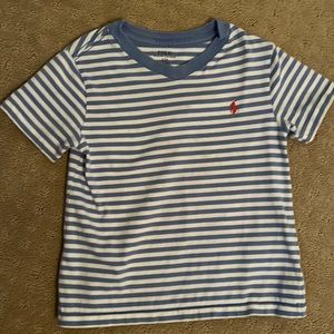 Polo Ralph Lauren Toddler 4T Blue striped tee